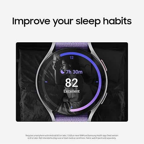 SAMSUNG Galaxy Watch 6 44mm Bluetooth Smartwatch Biggest Screen, US Version, Graphite 