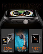 Smart Watch for Men for iPhone&amp;Android: 100 Day+Battery Life, Smart Watch(Answer/Make Calls) 