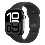 Apple Watch Series 10 – GPS, 46mm, Jet Black, Sport Band 