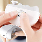 Electric Nail Clippers, Nail Clippers, Nail Polisher, LED for Trimming and Polishing Nails