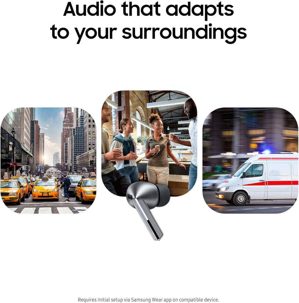 Samsung Galaxy Buds 3 Pro AI True Wireless Bluetooth Earbuds, Noise Canceling, Sound Optimization